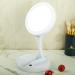 Softfree Lighted Folding Makeup Mirror 10X/1X Magnification Double Sided 5.9 LED Vanity Mirror - White | Travel & Home - Buy Online on GoSupps.com