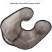 Lightweight Hair Perm Neck Tray Sturdy Professional Hair Neck Tray Hair Salon for Salon(Black) - Buy Online on GoSupps.com