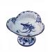 Fruit Bowl Salad Bowl Ceramic High-Foot Tea Plate Love Ceramic Fruit Plate Living Room Household Snacks Tribute Plate for Plate Fruit Bowl for Kitchen Counter (Color : A Size : Small) (B Small)