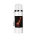 Epic Rock Bass Guitar on Fire Insulated Water Bottle 19 OZ Stainless Steel Travel Mug For Drink Sports Camping Hiking Outdoors