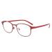 BAFAFA Reading glasses with blue light blocking reading aid spring hinge readers for women/men anti-UV/blend-eye load blocker glasses (color: red size: +3.0) +3.0 red