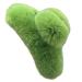 hgnxa Elegant Winter Large Hair Claw for Women Girls Acrylic Hairpins Hair Clip Barrette Crab Headwear Girls Accessories Green