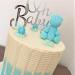 Blue Bear Cake Topper 100% EDIBLE Birthday Decoration For Boy ( Hight-6cm ) - Buy Online on GoSupps.com