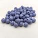 Brunnera Blue Silicone Round Beads 15mm - 50pcs | Sensory Silicone Pearl Beads for Mom Necklace DIY Jewelry Making - Buy Online on GoSupps.com