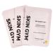 SKIN GYM Gold Foil Face Mask - With Bakuchiol and Super Hydra Complex With Sodium Hyaluronate and Amino Acids- Soothing Anti Aging Depuffing and Anti Wrinkle 1 Count (Pack of 3)