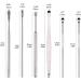 BAIRU 6PCS Pocket Ear Wax Removal Tool Set in Portable Aluminium Alloy Bottle - Buy Online on GoSupps.com