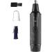 Electronic Nose Ear Hair Trimmer for Men Women Painless Trimming Water Resistant Battery-Operated Black