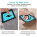 NDKLPHON Pet Hair Remover for Couch & Car Detailing - Mini Dog & Cat Hair Detailer for Home Fabric, Carpet, Cat Tree - Buy Online on GoSupps.com