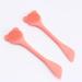 4pcs Facial Face Scrubber Long Cleansing Orange for Tool Skin Multifunction Mini Handle Spatula Curved Clean Makeup Nose Cosmetic Lip Cleaning Silicone Applicator Brush Ladies Orange 18x5cmx2pcs - Buy Online on GoSupps.com