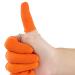 Milisten 200G Latex Finger Cots Anti-Static Rubber Fingertips Finger Protector Protective Finger Cots Size L