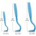 Wacnune 3Pcs Tick Remover Tool Painlessly Tick for Dogs Cats and Humans Pets Blue - Buy Online on GoSupps.com