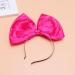 Uonlytech Huge Pink Hair Bow Headband Big Bowknot Headband Christmas Bow Headband for Costume Accessories Party Props One Size Rosy - Buy Online on GoSupps.com