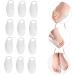 6 Pairs Silicone Gel Toe Sleeves for Toe Separators and Bunion Correctors - White - Buy Online on GoSupps.com