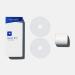 Rejuvaskin Scar Fx Silicone Sheeting - 3 Breast Circle Pair - Scar Treatment for Soften Flatten Reduce and Recover Scars - 100% Healthcare Grade Silicone - Physician Recommended