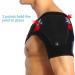 Adjustable Shoulder Bandage - Neoprene Support with Compression & Refrigeration Therapy for Sports Recovery - Buy Online on GoSupps.com