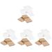 Fomiyes 800 pcs wax papier wax pound wax set for women waxing sticks and strips of wax strips for the face Large wax bar wax sticks grow bodies of wooden wax
