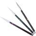 Ogquaton 3Pcs Fine Thin Nail Art Brush Set - UV Gel Liner & Polish Drawing Pens | New Release - Buy Online on GoSupps.com