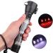 10 in 1 Flashlight Car LED Flashlight for Emergencies Window Breaker Seatbelt Cutter Multifunction Solar Flashlights USB Rechargeable 7 Modes Flashlight Red - Buy Online on GoSupps.com