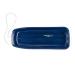 Lucky Bums Kids 48 Inch Single Person Plastic Snow Toboggan Sled for All Winter Conditions with Pull Rope for Children Ages 8 to 15 1 Pack Blue
