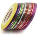 10 Rolls Coloful Sliders Nail Art Striping Tape Lines Width 1mm-Striping Tape for Nail Art-Nail Striping Tape Foil-Nail Striping Tape Thick-Nail Striping Tape with Dispenser-Self-Adhesive DIY Nail Art Tape - Buy Online on GoSupps.com