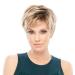 Charming Short Blond Hair Wig - Golden Fiber Gradient Natural Wavy Women's Wig (28cm Red Brown) - International Shipping Available - Buy Online on GoSupps.com