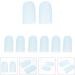 8 Pairs of Silicone Toe Spreaders for Calluses and Corns - Breathable and Stretchy Toe Sleeves for Pain Relief - 5.6x2cm - Buy Online on GoSupps.com