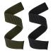 Abanen Hook and Loop Quick Dry Watch Band for Fenix 7X / Fenix 6X / Fenix 5X, 26mm Woven Nylon Ultralight Sport Wristband Strap for Garmin Fenix 6X Pro/Sapphire,Fenix 5X Plus,Enduro Black Green
