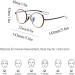 NYASAA Progressive Multifocus Reading Glasses - Stylish Titanium Blue Light Blocking Eyeglasses for Men & Women | 1.00x Black - Buy Online on GoSupps.com