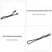 Buy 250 Classic Black Wave Hair Needles - 200 x 1.97 & 50 x 2.36 Bobby Pins for Girls - International Shipping Available - Buy Online on GoSupps.com