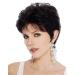 European and American fashion ladies short curly hair brown micro roll full wig wig wignatural color Light Brown