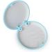 Beejoy Retainer Case Orthodontic Denture Box Round Retainer Box with Magnetic Seal Textured Liner Multifunctional Mouth Guard Denture Case for Retainers Mouthguards Braces (Blue) - Buy Online on GoSupps.com