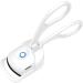 Heated Eyelash Curlers USB Charging Electric Eyelash Curler for Beauty Salon (White) - Buy Online on GoSupps.com