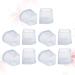 MILISTEN High Heel Protectors 5 Pairs - Clear Stoppers for Women's Shoes, Size S - Buy Online on GoSupps.com