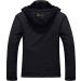 GEMYSE Men's Mountain Waterproof Ski Snow Jacket - Black, Windproof & Rain Resistant (Medium/Large) - Buy Online on GoSupps.com