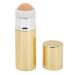 Qukaim Oil Control Roller Oil Absorbing Face Roller Double Head Retractable Portable Oil Control Roller for Facial Skin Care Golden Yellow