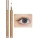 Proof Eyeliner Double Tip Lower Eyelash Pencil Waterproof Liquid Formula Eyeliner Super Slim Eye Lower Eyelash Pencil Tip Quick Drying Long Lasting eyelash C: Tea Brown - Buy Online on GoSupps.com
