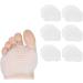 Metatarsal Foot Pads for Men & Women - 6 Pairs Soft Silicone Cushions for Dancing Walking & Shopping - Ultimate Forefoot Support - Buy Online on GoSupps.com