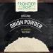 Frontier Co-op White Onion Powder Organic | Kosher Certified | 1 lb Bulk Bag - Buy Online on GoSupps.com