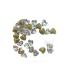 dijiusidy Nail Rhinestones Manicure Decorations Multiple-Shape Multi-color Glass DIY Decor Stickers Eye-catching Beauty Tools 6 * 6mmPeach Heart 6*6mmpeach Heart