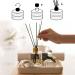 100PCS Rattan Reed Diffuser Sticks - Natural Aroma Fragrance Replacements for Home & Office - 24cm x 3mm - Buy Online on GoSupps.com