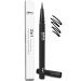 Sepia Beauty 2-in-1 Liquid Eyeliner With Eyelash Growth Serum Safe for Eyelash Extensions  Lash Lifts  and Natural Lashes - Water Based with Peptides  No Parabens  No Sulfates (Black)