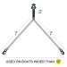 Obcursco 16ft Boat Tow Harness for 4 Rider Towable Tube Water Ski Wakeboard - Yellow/Black - Buy Online on GoSupps.com