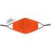 Alsino Orange Mouth Protection Mask - Adjustable Fabric Face Mask with Changeable Filter & Ear Bracket - Available in Multiple Colors - Buy Online on GoSupps.com
