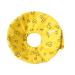 JEELINBORE Cute Comfortable Fabric Collar Protective Collar Animal Neck Collar for Small Animals Hamster (Yellow Diameter: 5cm)