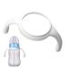 Buy Honhoha White Silicone Baby Bottle Holder | Universal Handles for Wide Neck & Glass Bottles | Safe & Durable - Buy Online on GoSupps.com