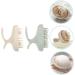 Tovinanna 4-Piece Shampoo Brush Set | Scalp Massager & Head Scratch Tool | Wet & Dry Shampoo Brush for Hair Care & Relaxation - Buy Online on GoSupps.com