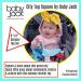 Baby Jack & Co 8x8 Learning Lovey San Diego California Tag Toy | USA Cities & Shapes | Soft & Safe Crinkle Toy for Babies | BPA-Free with Stroller Clip - Buy Online on GoSupps.com
