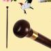 Folding Cane Walking Stick Handmade Wooden Round Head Design for Men and Women Crutch Non-Slip Pole Solid Wood Texture Family - Buy Online on GoSupps.com