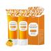 Orange Exfoliating Gel Moisturizer Face Body ScrubGel Deep Cleansing Moisturizing Facial Exfoliator Peeling Gels Face Scrub (2pcs)