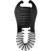 Ponytailer Hair Styling Tool Modern Banana Clip Interlocking Comb French Side Comb For Women Girls DIY Hair Style(Black) banana clip - Buy Online on GoSupps.com